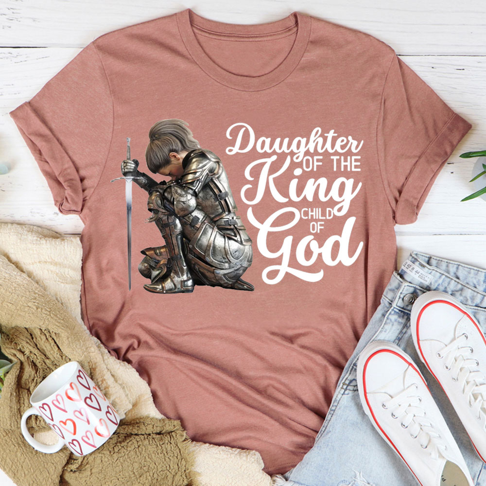 Personalized Daughter Of The King Child Of The God Christian T-Shirt