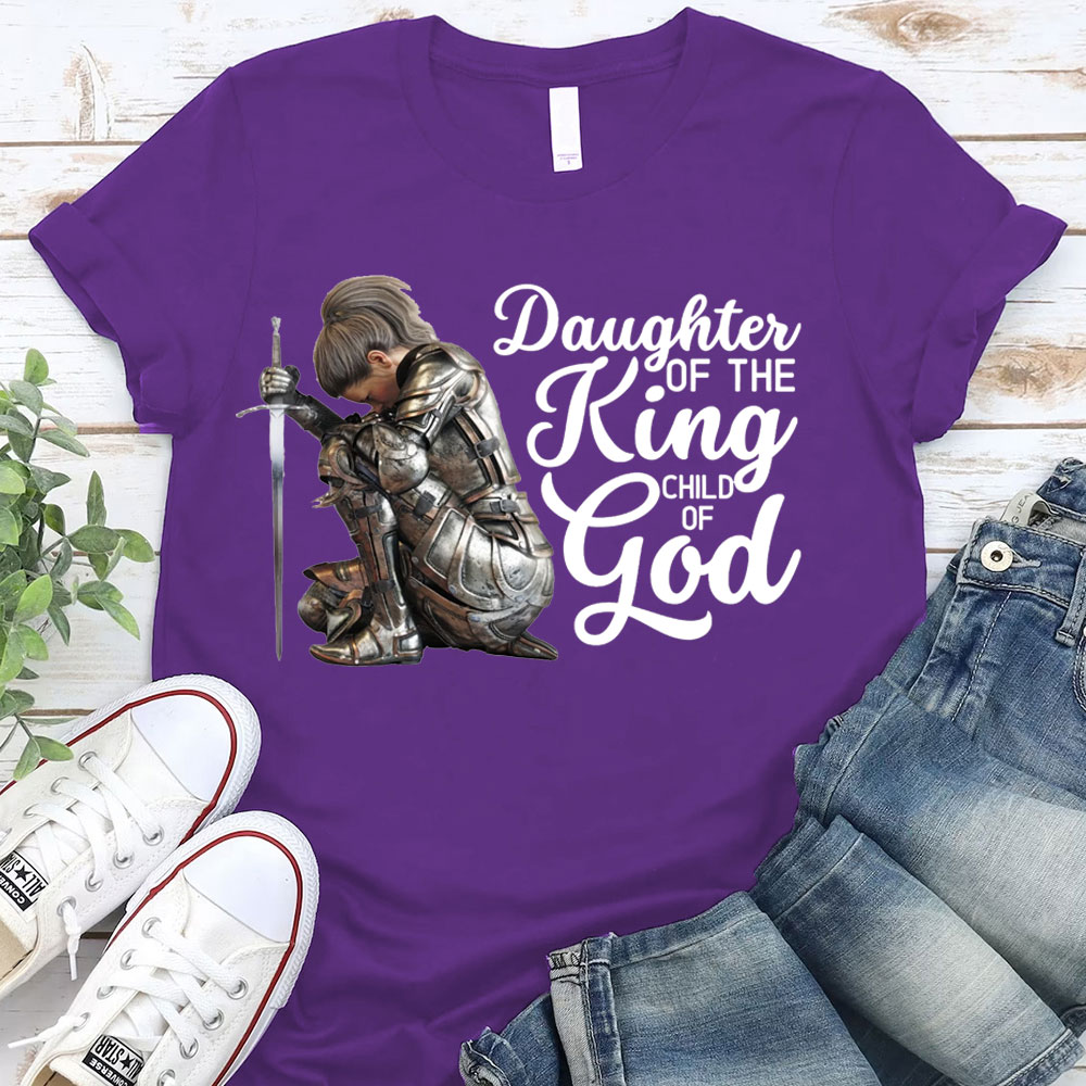 Personalized Daughter Of The King Child Of The God Christian T-Shirt