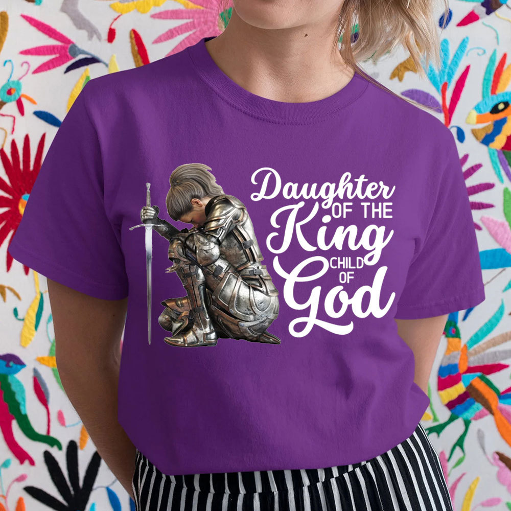Personalized Daughter Of The King Child Of The God Christian T-Shirt