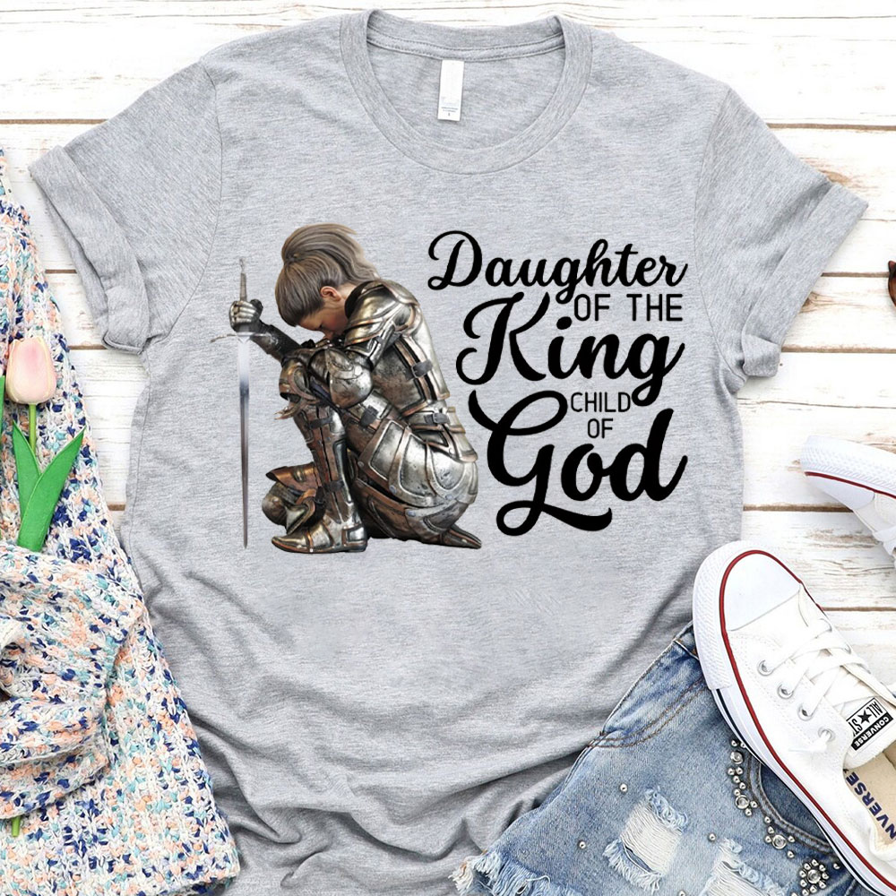 Personalized Daughter Of The King Child Of The God Christian T-Shirt