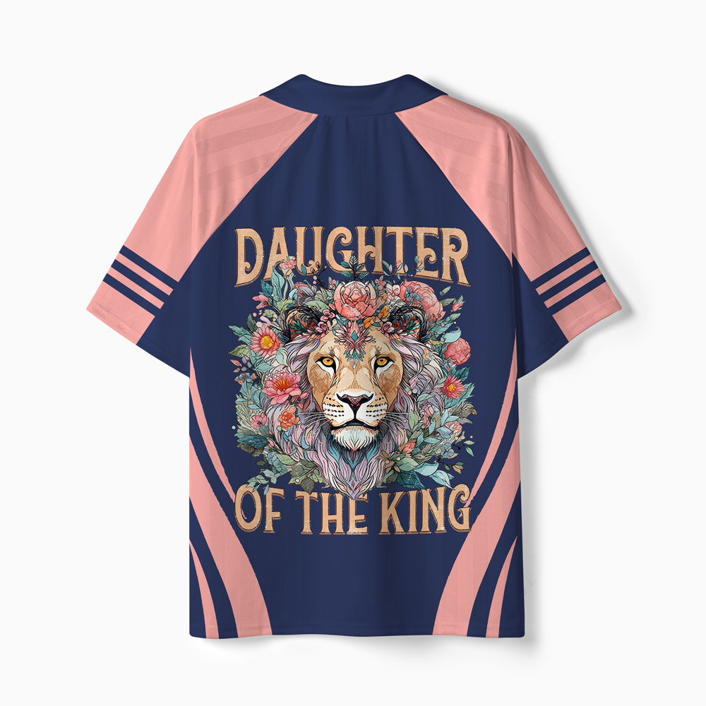 Daughter Of The King Christian Collar Jersey