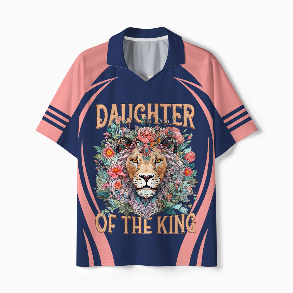 Daughter Of The King Christian Collar Jersey