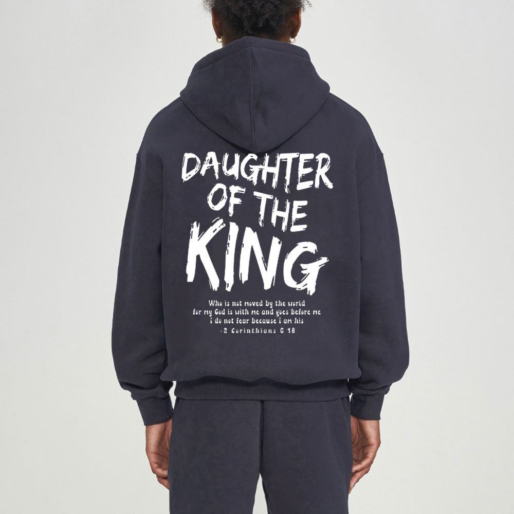 Daughter Of The King Christian Fleece Hoodie Set