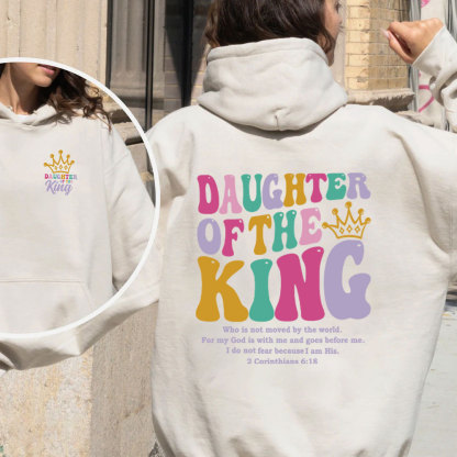 Daughter Of The King Christian Fleece Hoodie Set