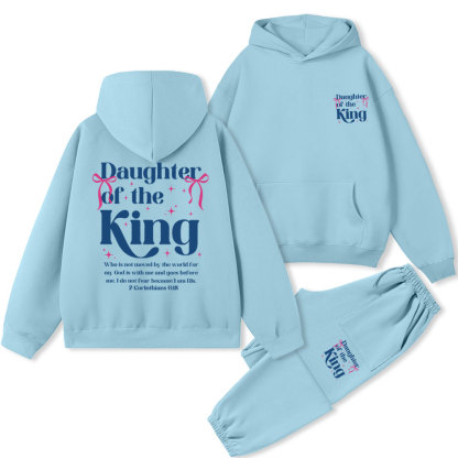 Daughter Of The King Christian Fleece Hoodie Set