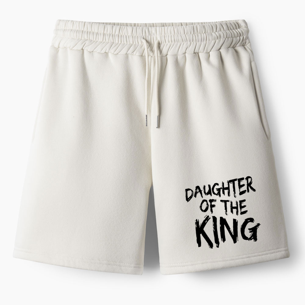 Daughter Of The King Christian Fleece Shorts