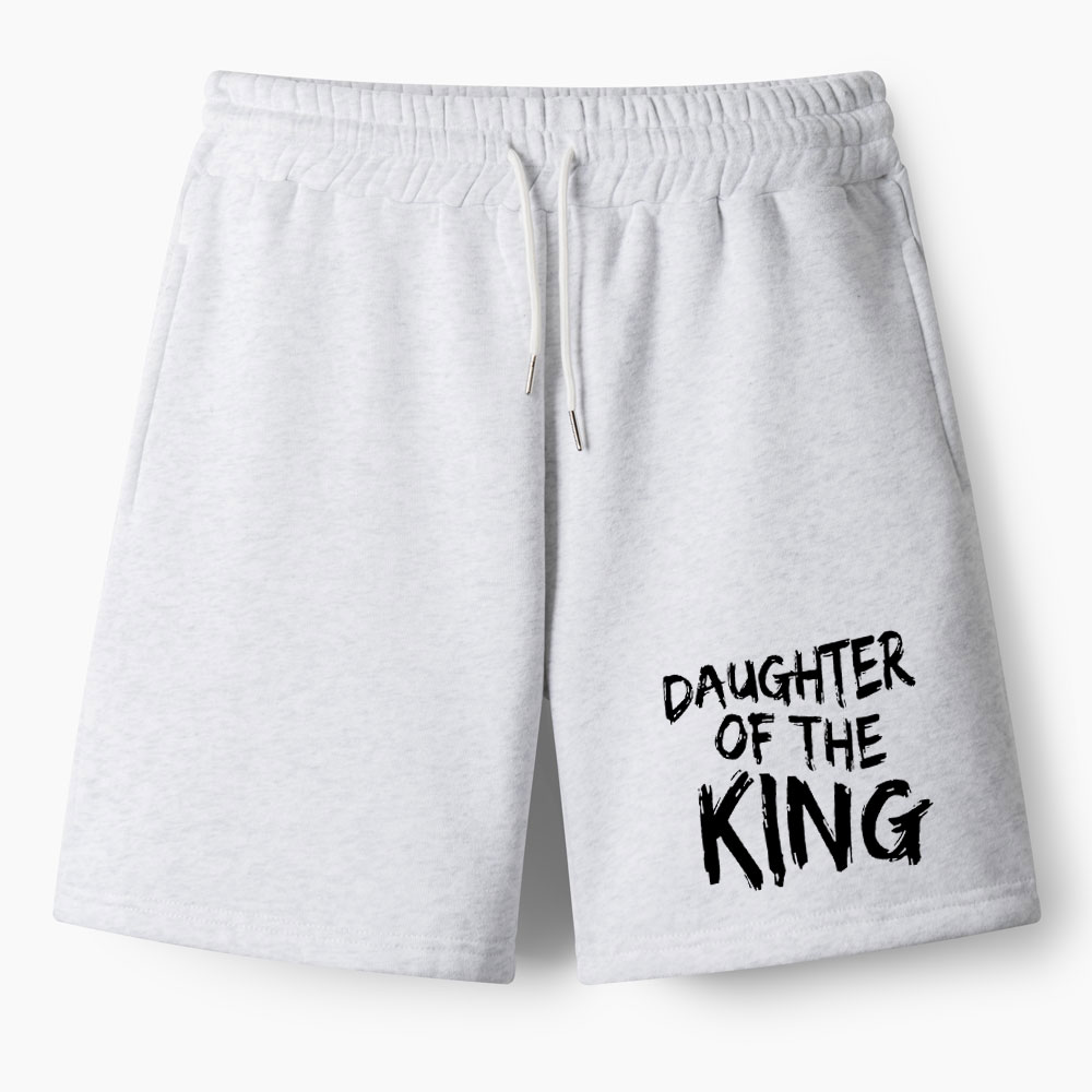 Daughter Of The King Christian Fleece Shorts