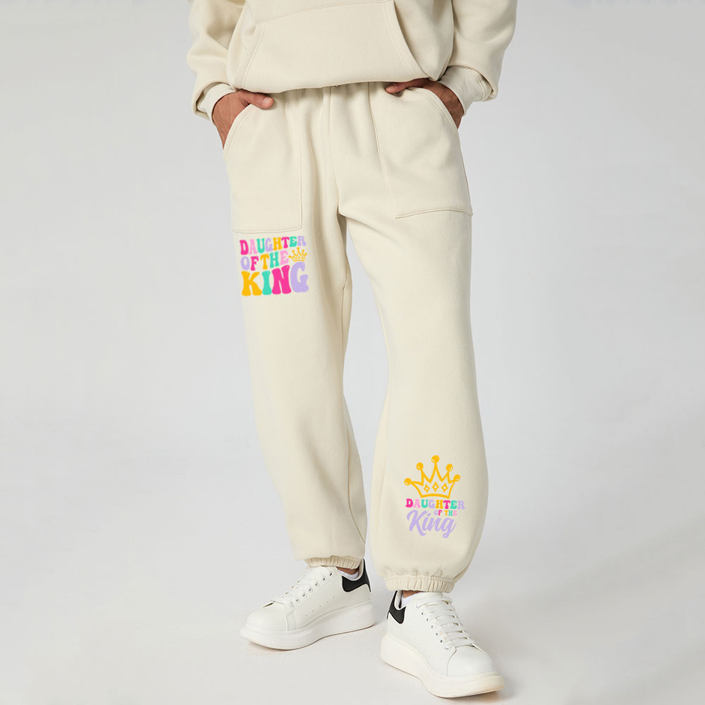 Daughter Of The King Christian Fleece Sweatpants