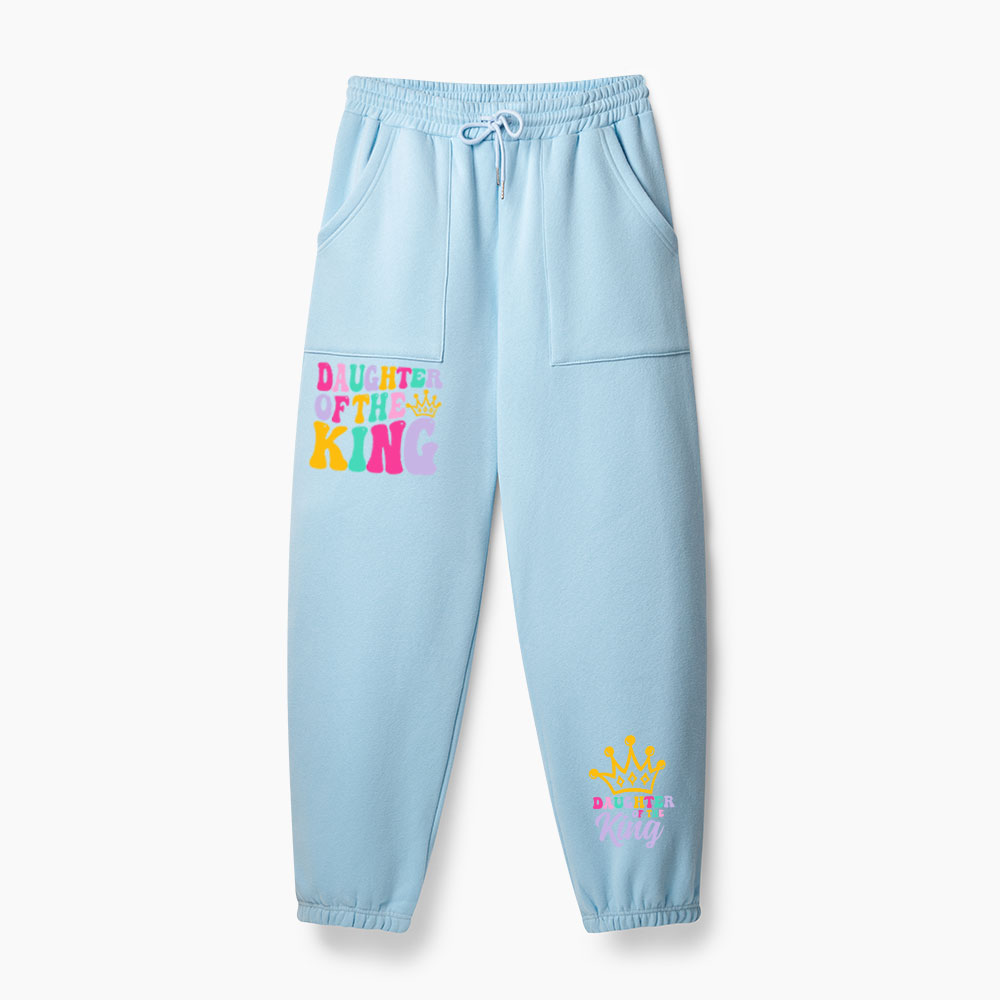 Daughter Of The King Christian Fleece Sweatpants