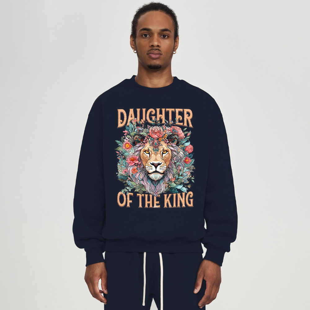 Daughter Of The King Christian Fleece Sweatshirt