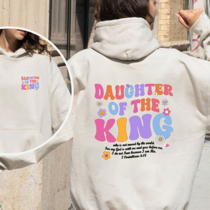 Daughter Of The King Christian Fleecec Hoodie Set