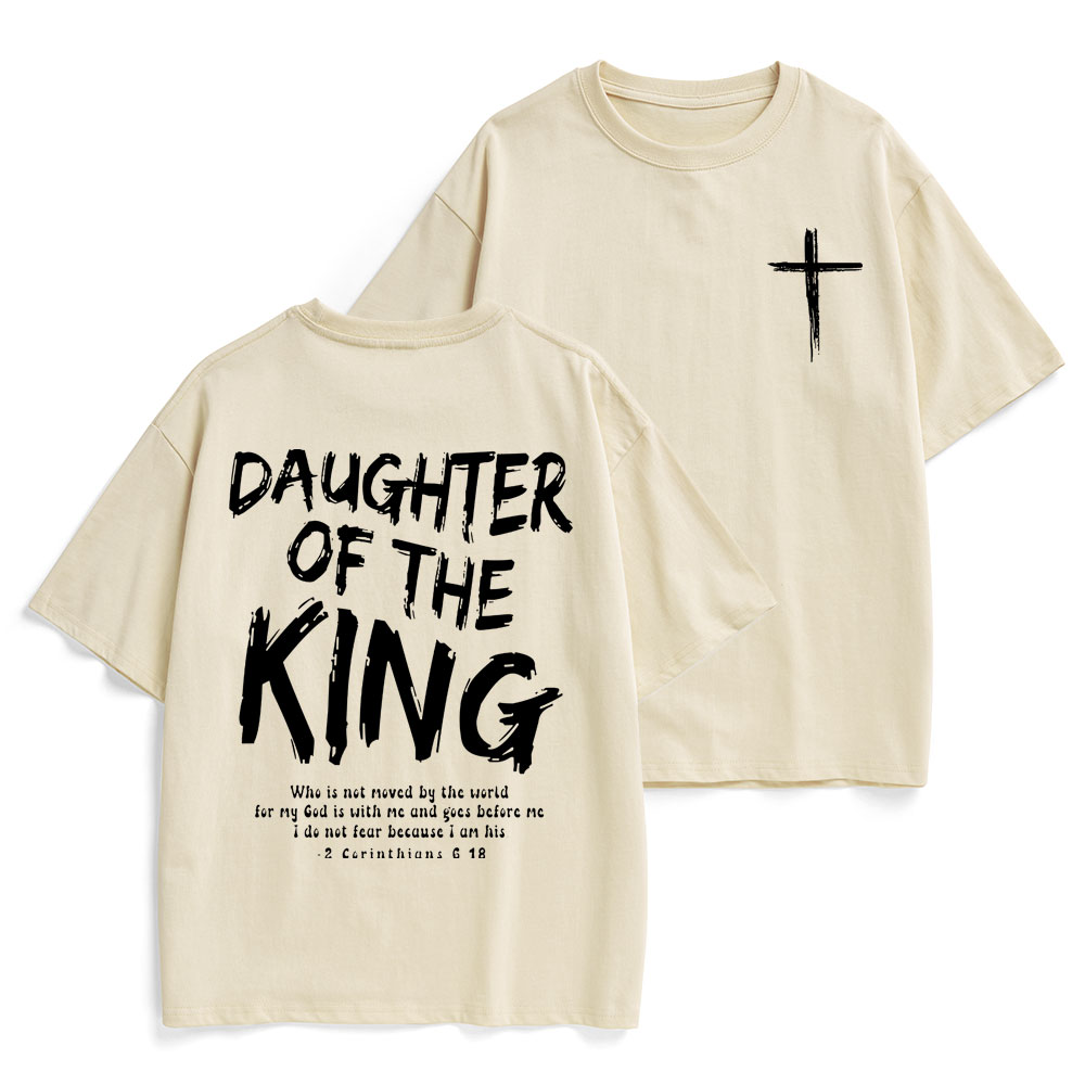 Daughter Of The King Christian Heavy Cotton T-Shirt
