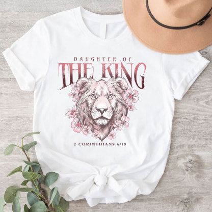 Daughter Of  The King Christian Lion T-Shirt