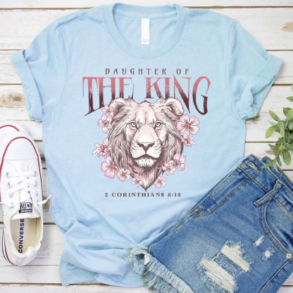 Daughter Of  The King Christian Lion T-Shirt