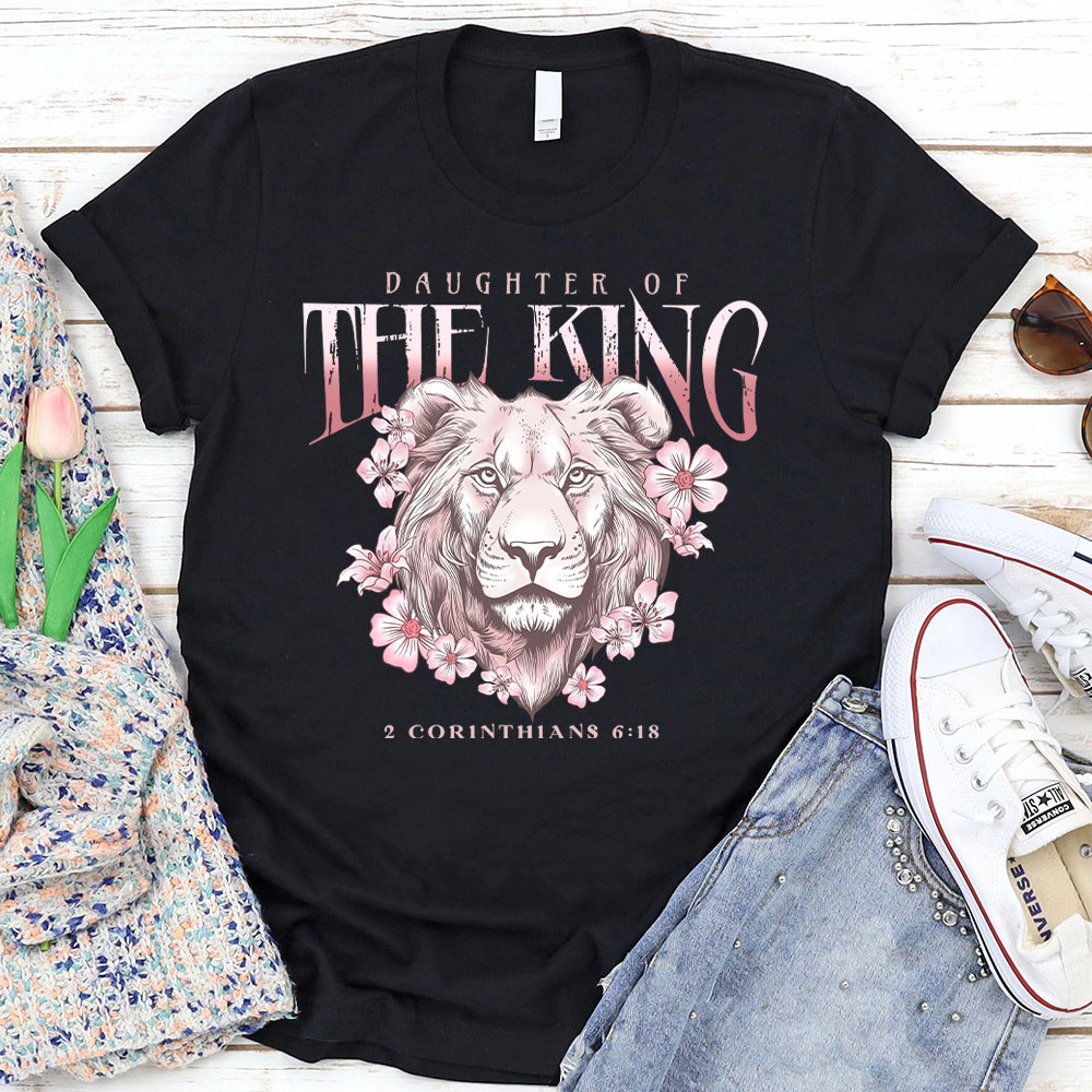Daughter Of  The King Christian Lion T-Shirt