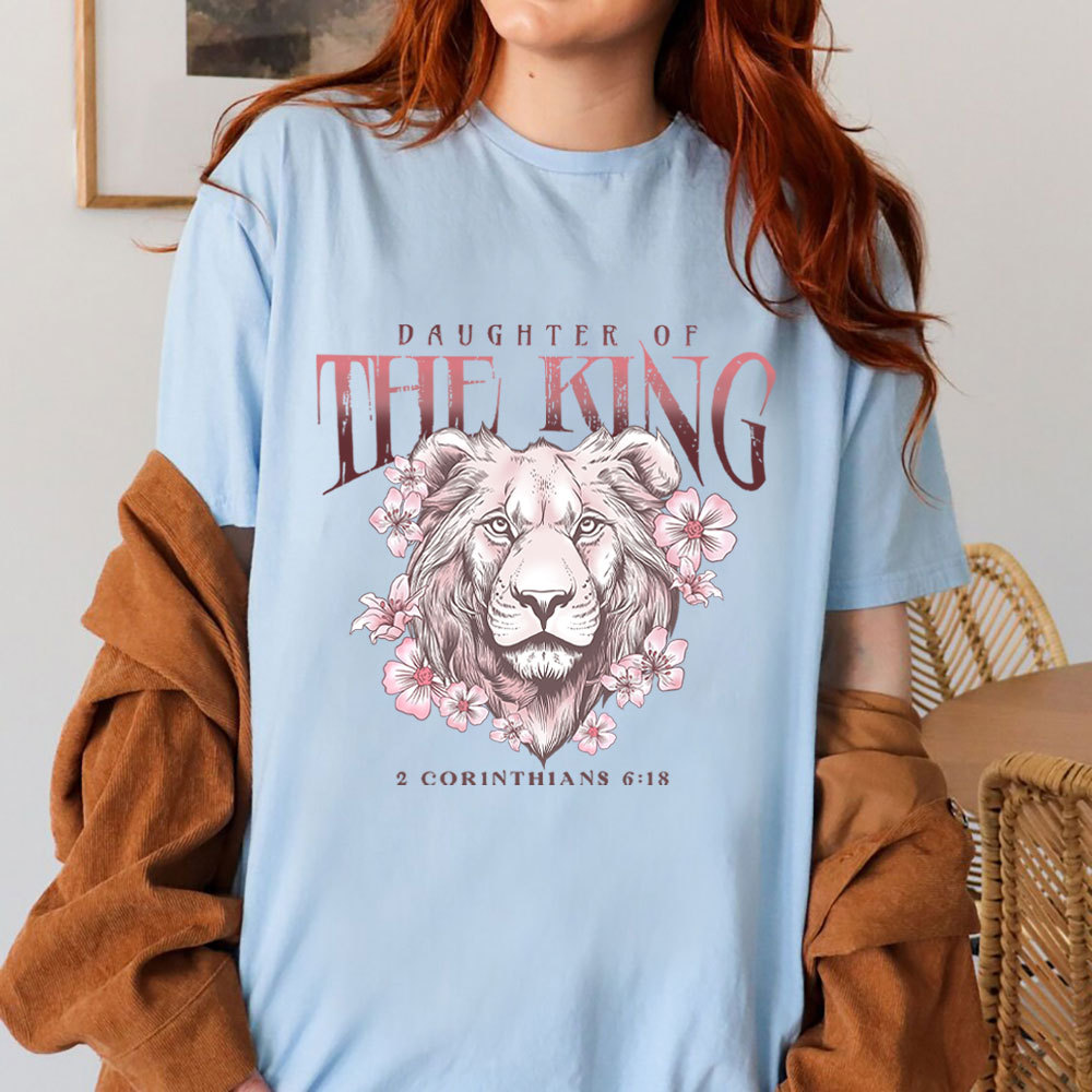 Daughter Of  The King Christian Lion T-Shirt