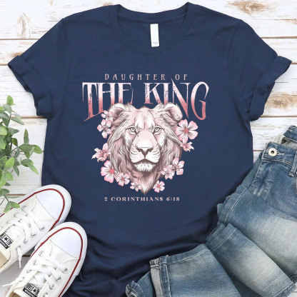 Daughter Of  The King Christian Lion T-Shirt