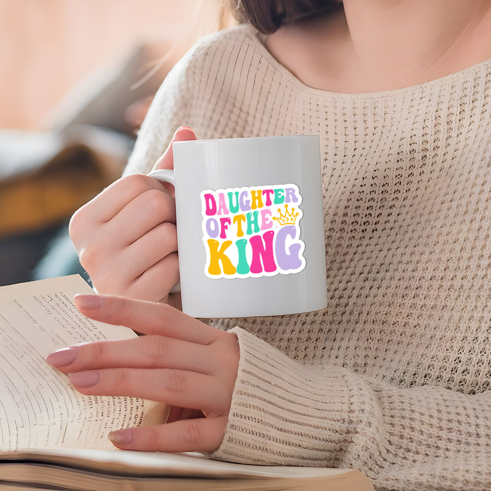 Daughter Of The King Christian Stickers