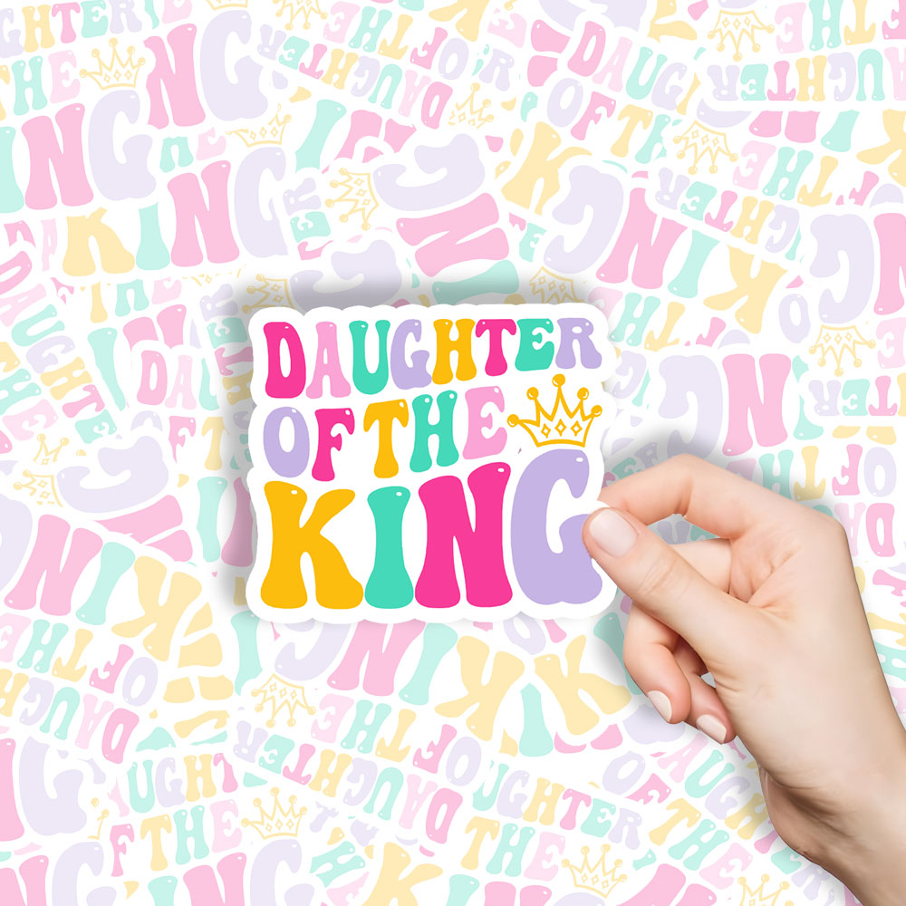 Daughter Of The King Christian Stickers