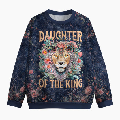 Daughter Of The King Christian Structured Scuba Sweatshirt