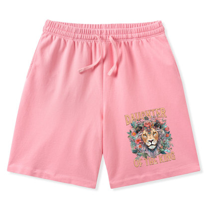 Daughter Of The King Christian Washed Shorts
