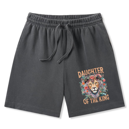 Daughter Of The King Christian Washed Shorts