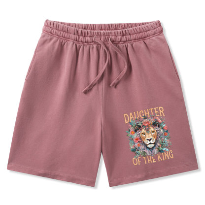 Daughter Of The King Christian Washed Shorts