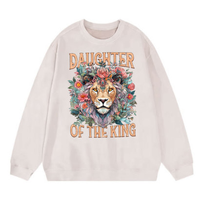 Daughter Of The King Christian Washed Sweatshirt