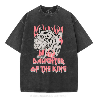 Daughter Of The King Christian Washed T-Shirt