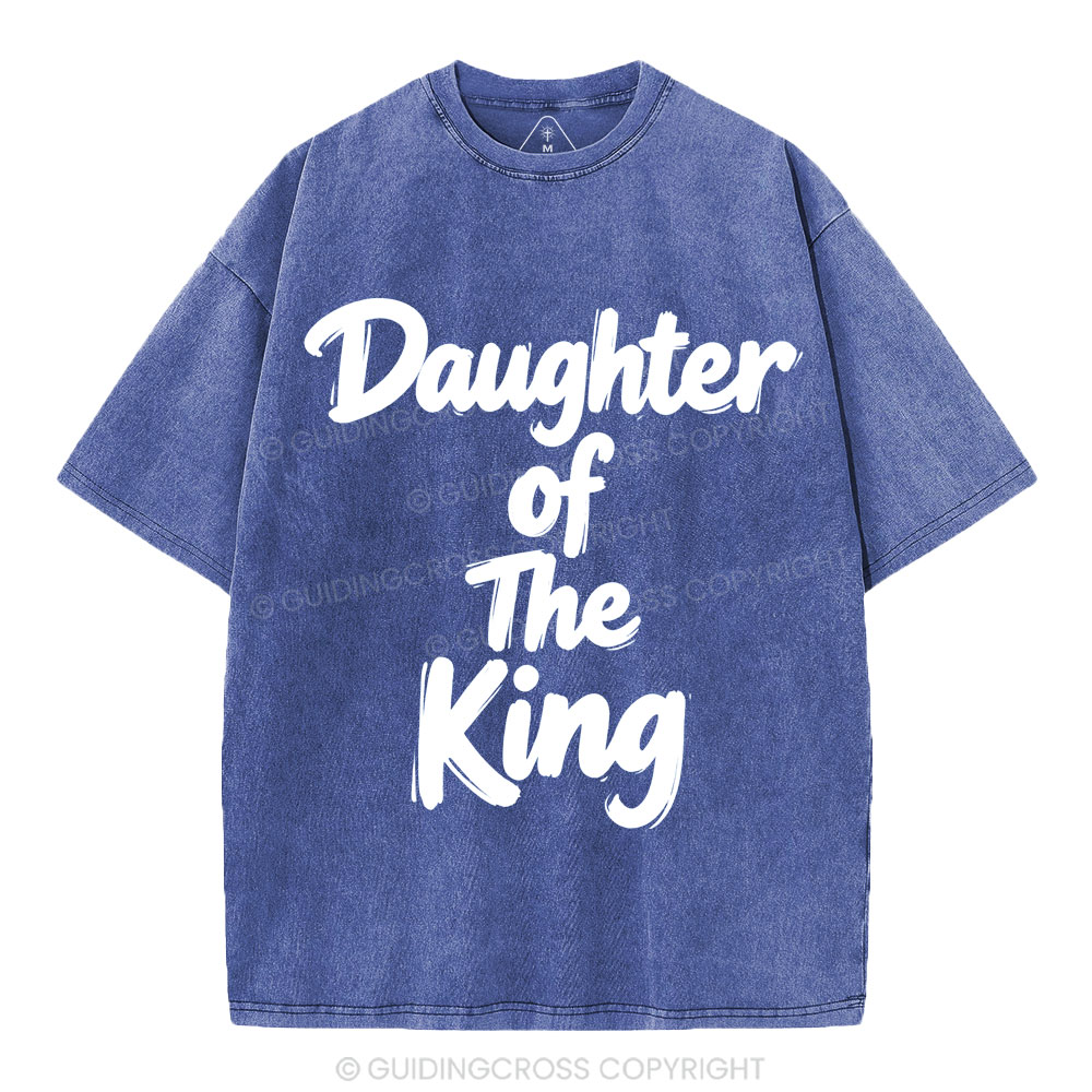 Daughter Of The King Christian Washed T-Shirt