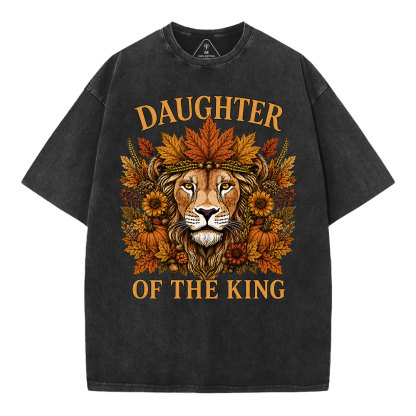 Daughter Of The King Christian Washed T-Shirt