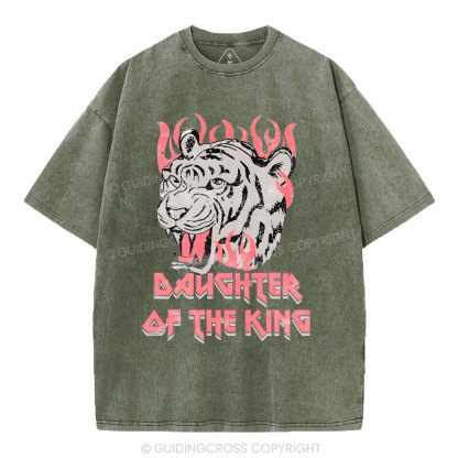 Daughter Of The King Christian Washed T-Shirt