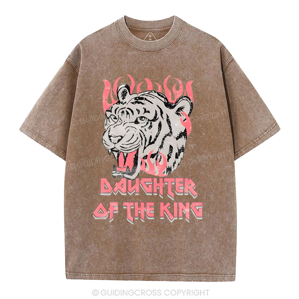 Daughter Of The King Christian Washed T-Shirt