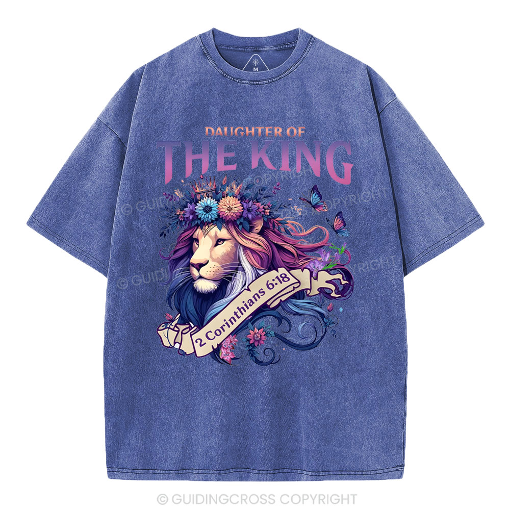 Daughter Of The King Christian Washed T-Shirt
