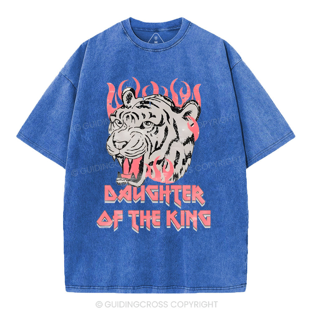 Daughter Of The King Christian Washed T-Shirt