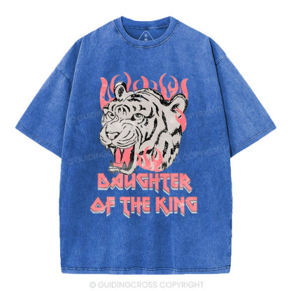 Daughter Of The King Christian Washed T-Shirt