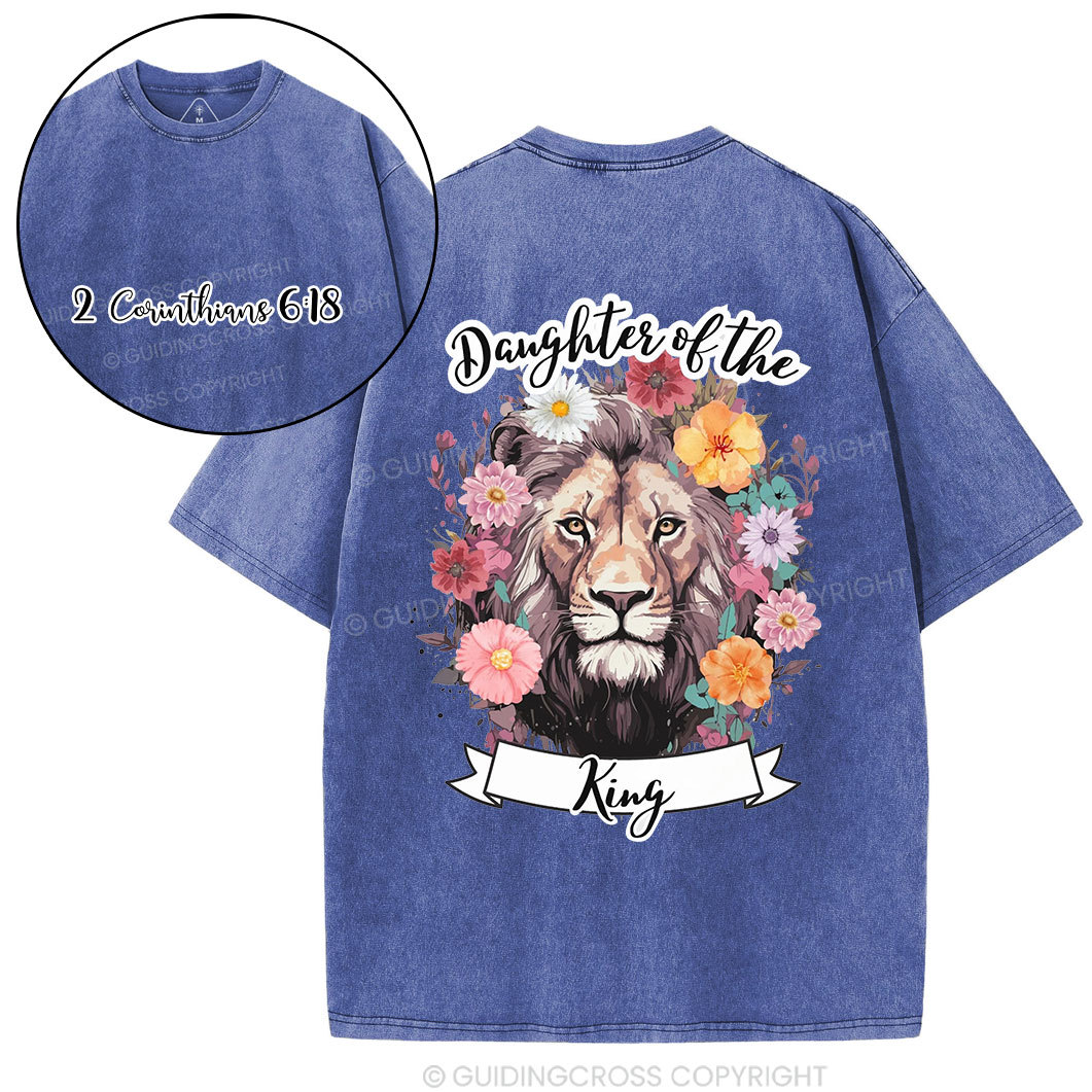 Daughter Of The  King Christian Washed T-Shirt