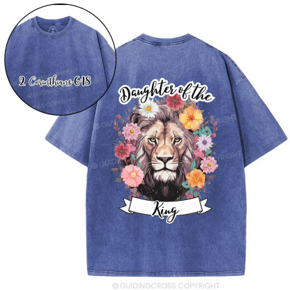 Daughter Of The  King Christian Washed T-Shirt