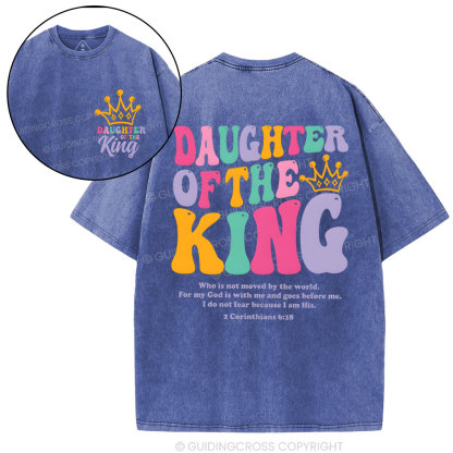 Daughter Of The King Christian Washed T-Shirt