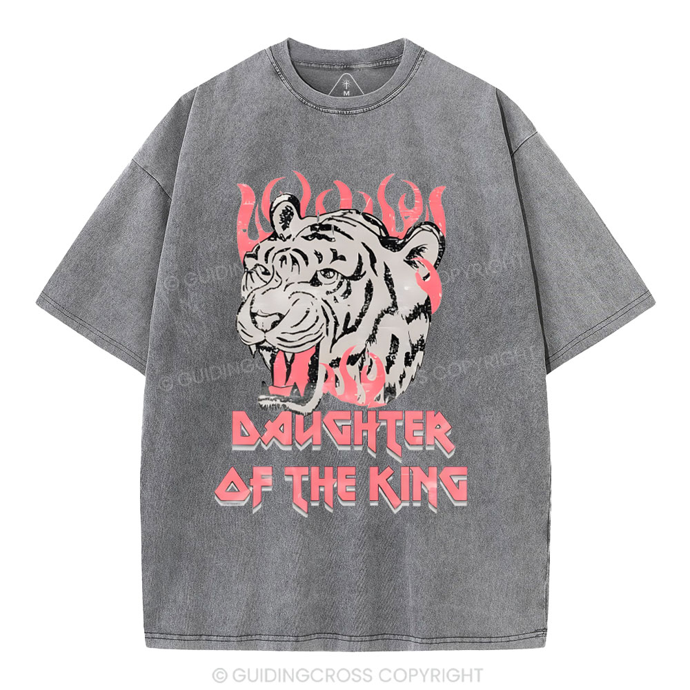 Daughter Of The King Christian Washed T-Shirt