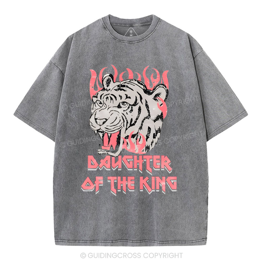 Daughter Of The King Christian Washed T-Shirt