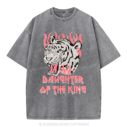 Daughter Of The King Christian Washed T-Shirt