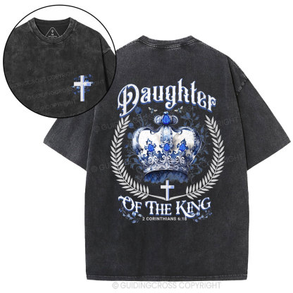 Daughter Of The King Christian Washed T-Shirt