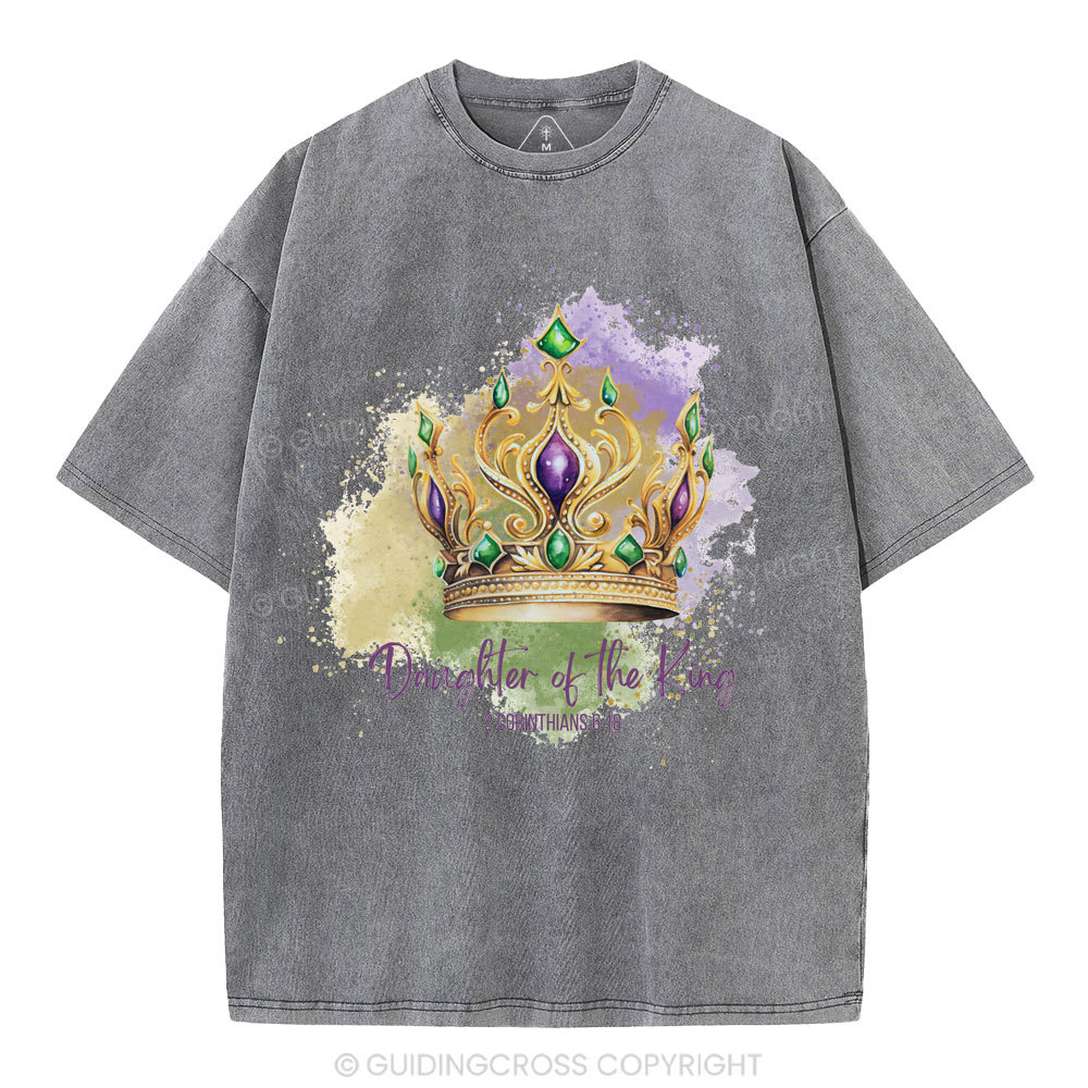 Daughter Of The King Christian Washed T-Shirt