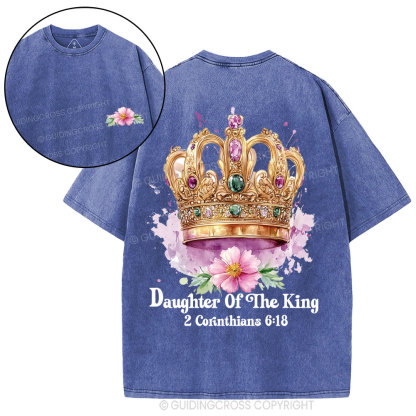 Daughter Of The King Christian Washed T-Shirt