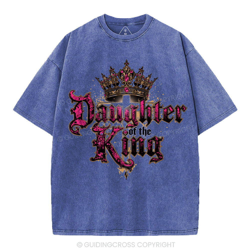 Daughter Of The King Christian Washed T-Shirt