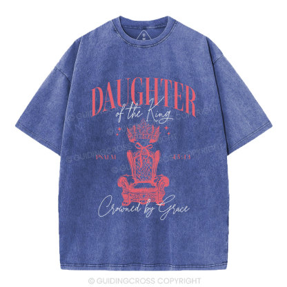 Daughter Of The King Christian Washed T-Shirt