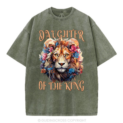 Daughter Of The King Christian Washed T-Shirt