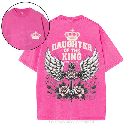 Daughter Of The King Christian Washed T-Shirt