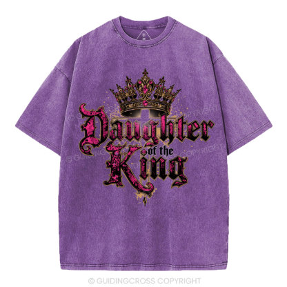 Daughter Of The King Christian Washed T-Shirt